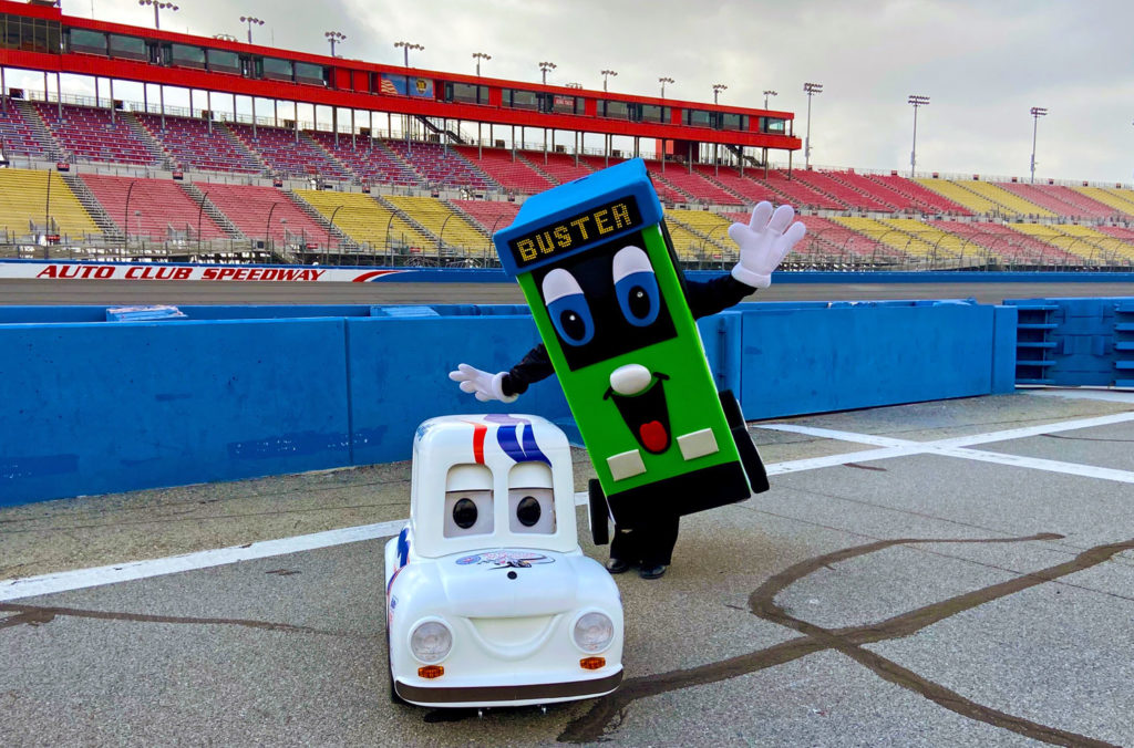 Buster at Auto Club Speedway