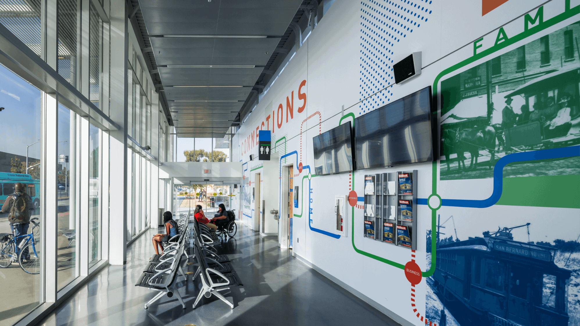Image of San Bernardino Transit Center interior
