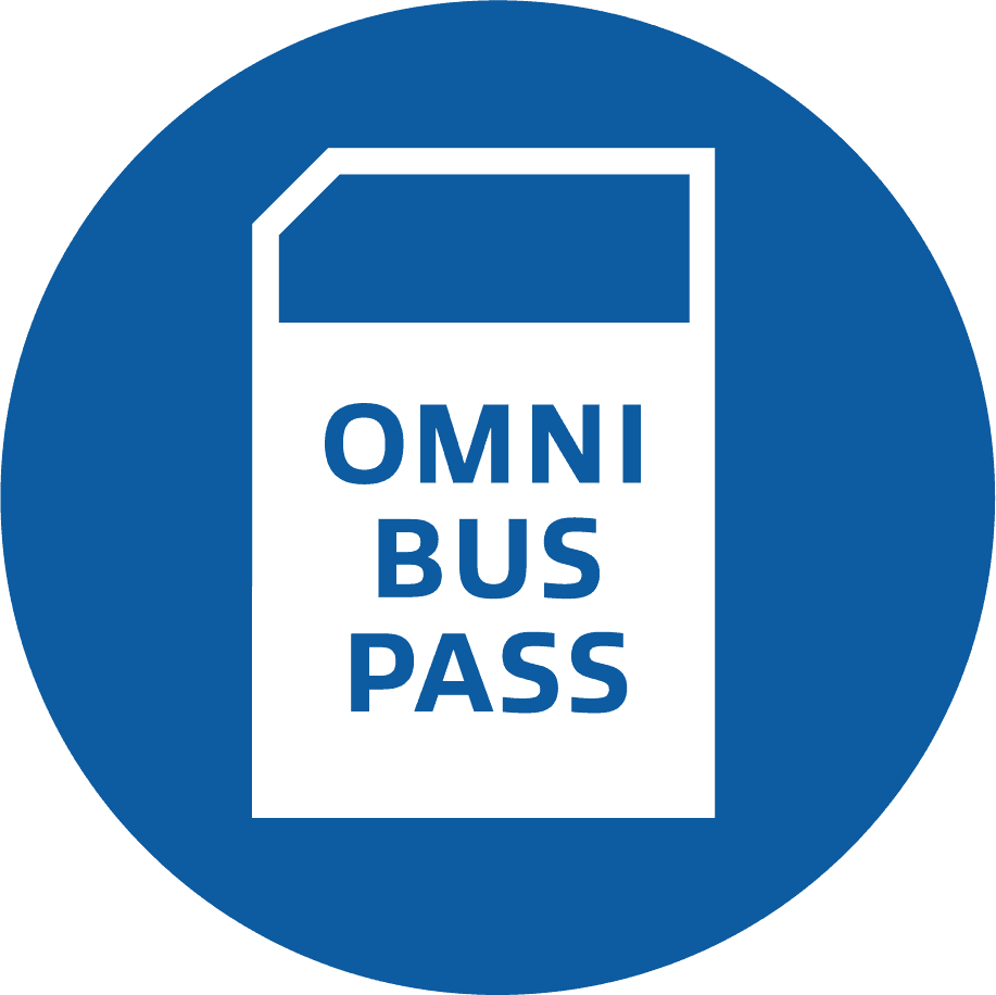 Omni bus pass icon