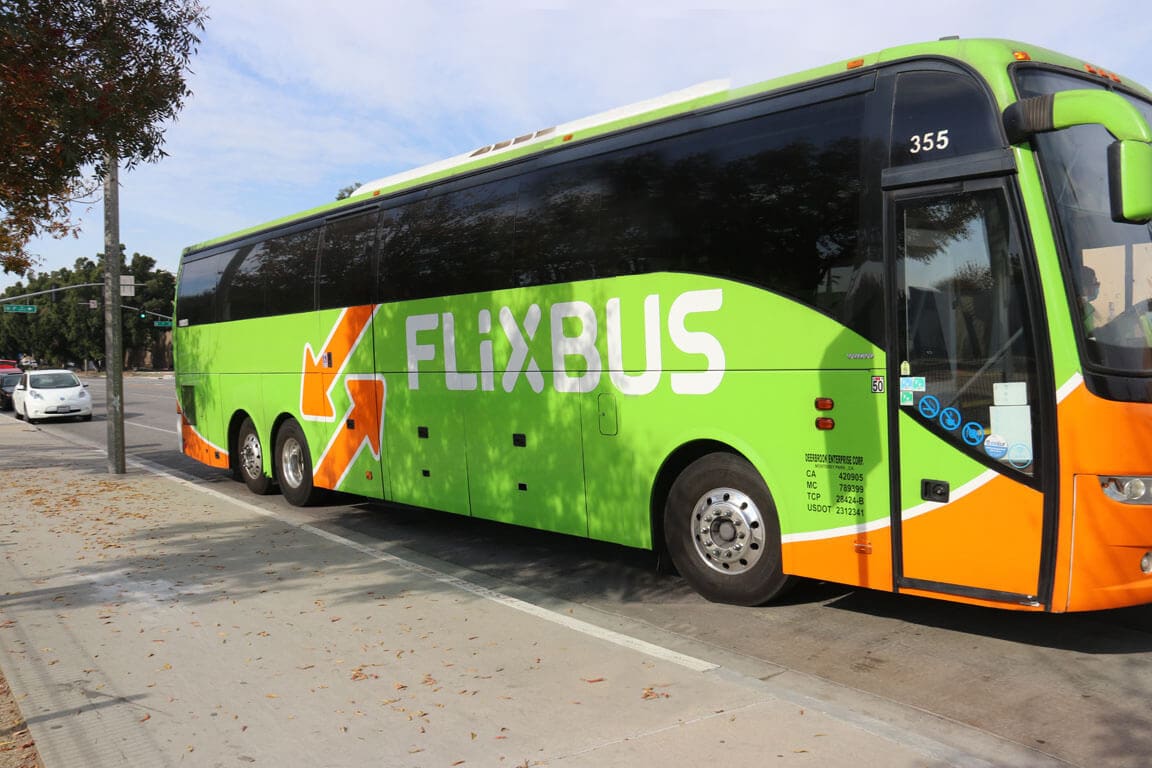 FlixBus Now Stopping at the San Bernardino Transit Center