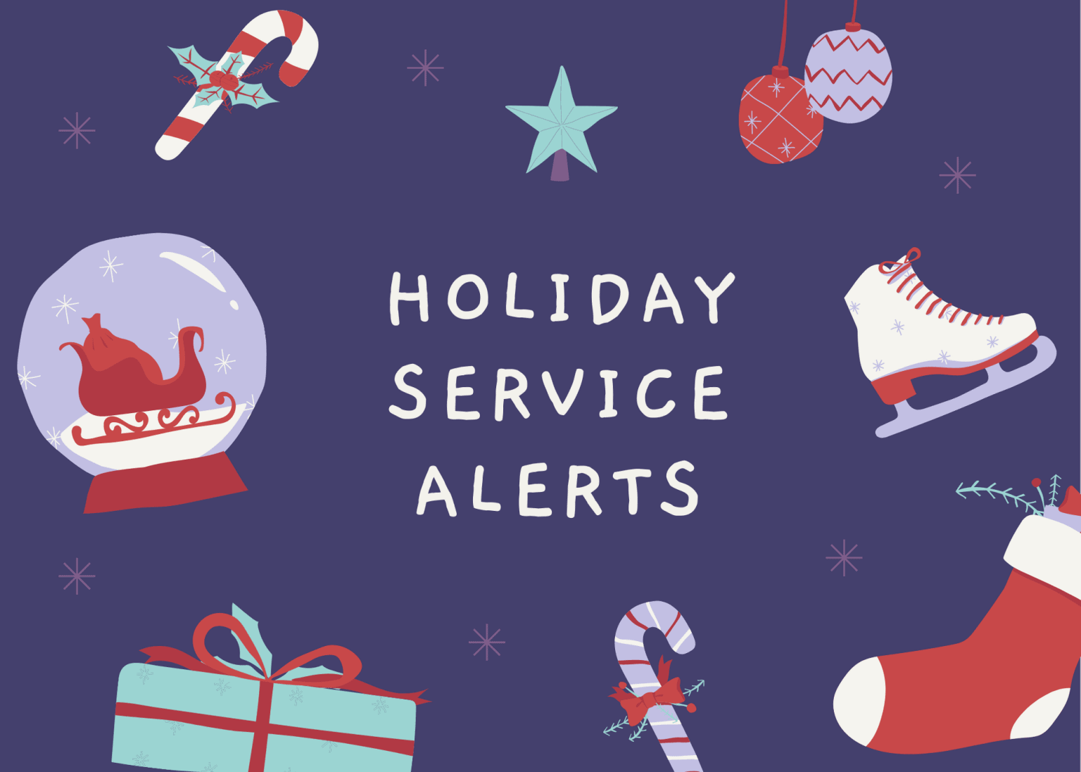 Omnitrans Service Alert 202021 Holiday Schedules