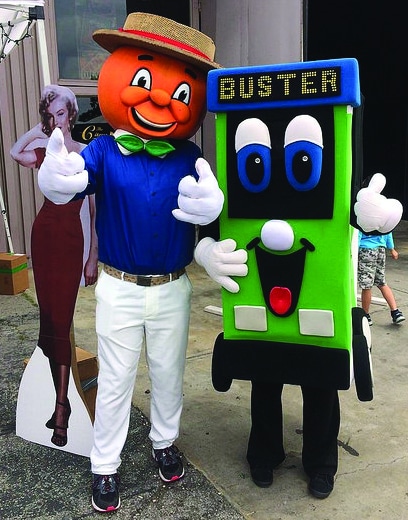 Photo of Buster and Friend