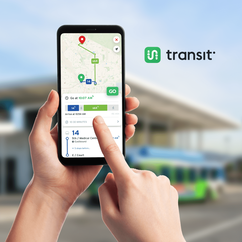transit travel app