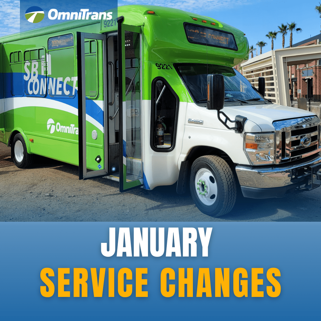 Guide To January Service Changes