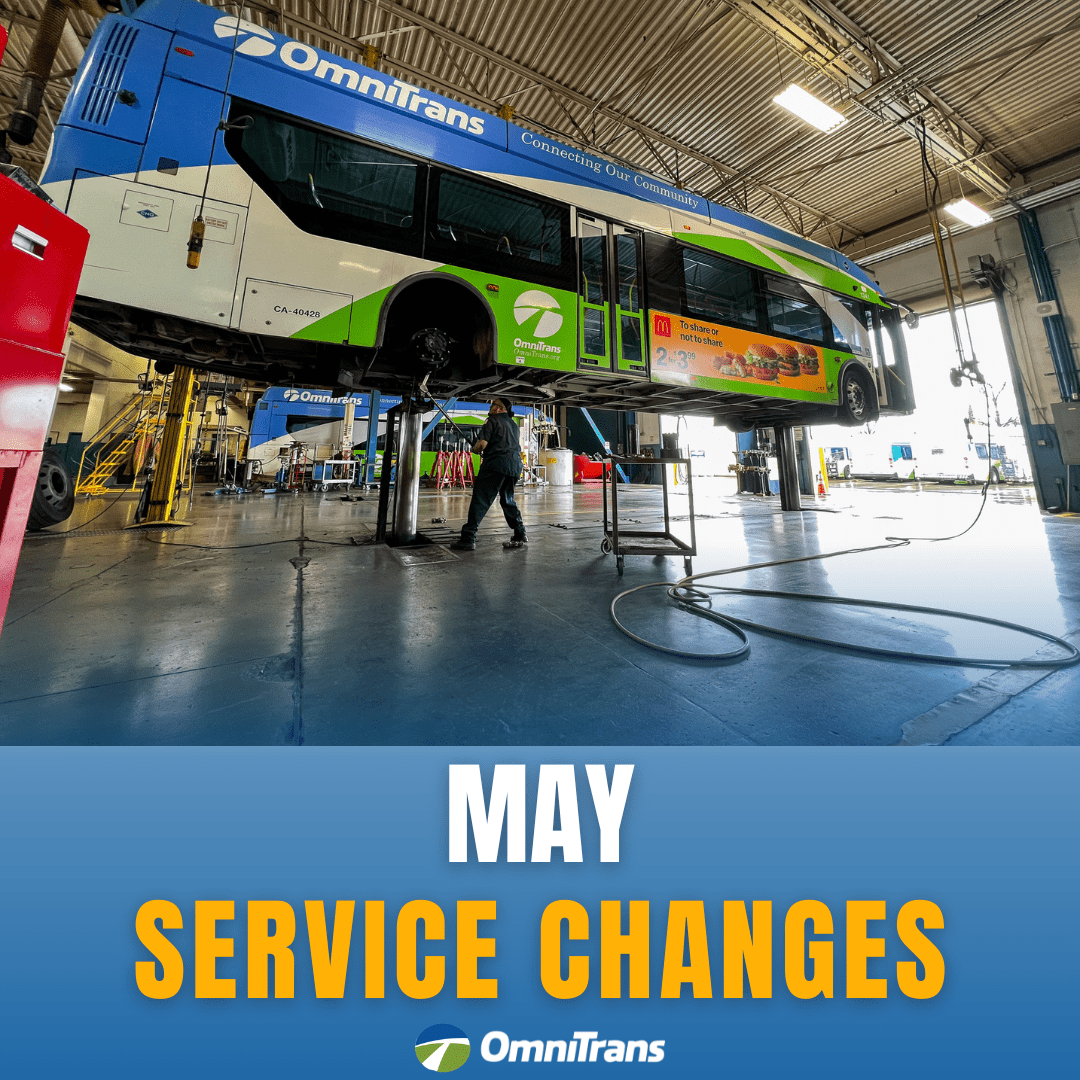 May Service Changes 2023