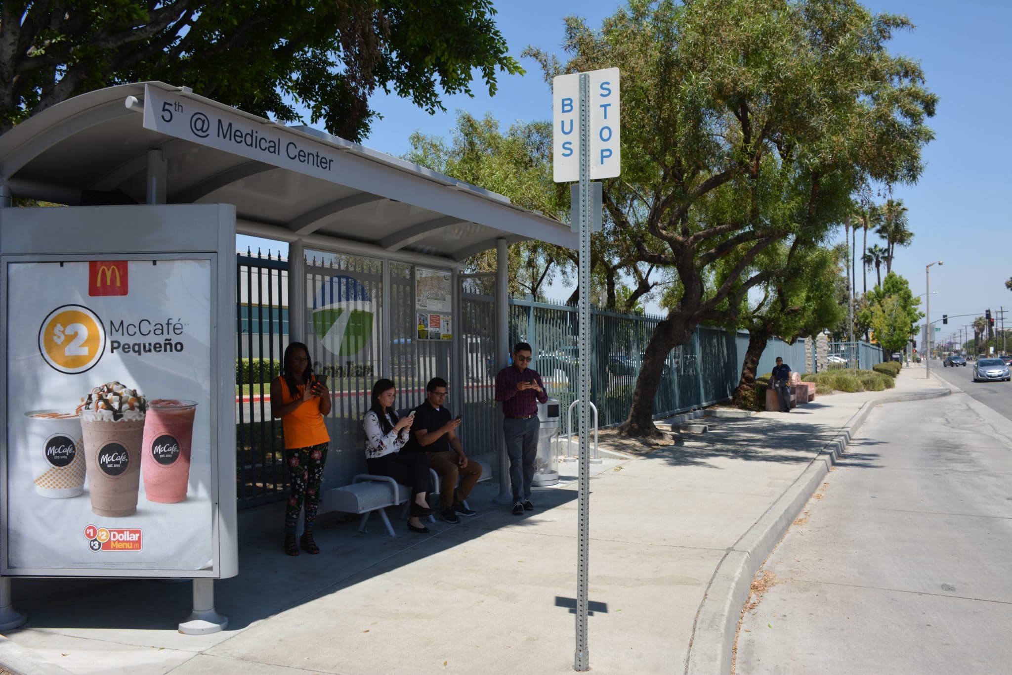 Transit Design Guideline Bus Stop Types Shelters Construction Adopt-A-Stop